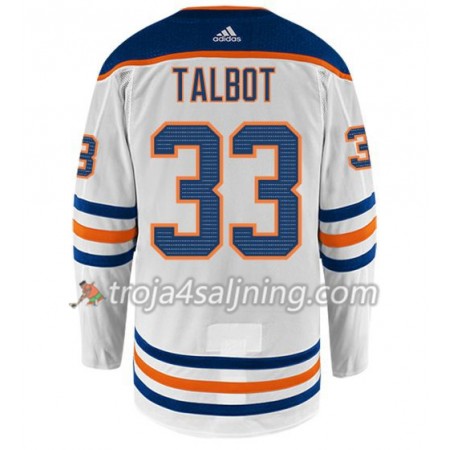 Edmonton Oilers tröja CAM TALBOT 33 Adidas Vit Authentic - NHL Tröjor Herr Edmonton Oilers tröja CAM TALBOT 33 Adidas Vit Authentic - NHL Tröjor Herr